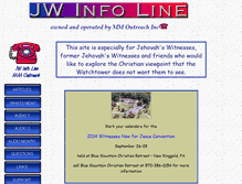 Tablet Screenshot of jwinfoline.com